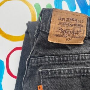 Levi's vintage orange tab 634
